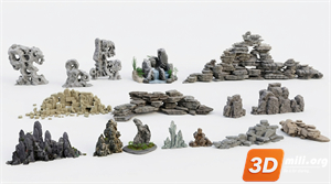Rockery Skp Files